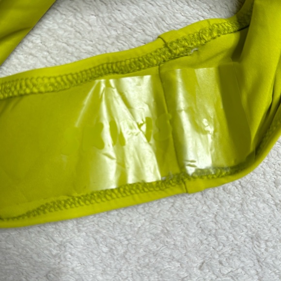 NWT! SKIMS Signature Swim Sport Zip Front Sleeveless One Piece neon citrus XXS - Picture 6 of 8